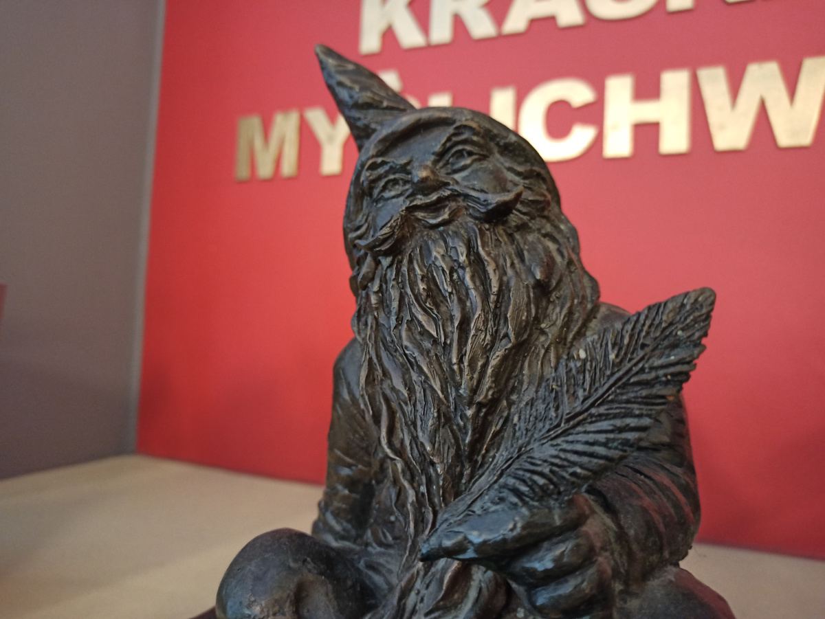 Foto zwerg Myślichwilek in Nahaufnahme