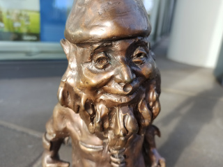 Foto eines Zwerges Kuśtyk