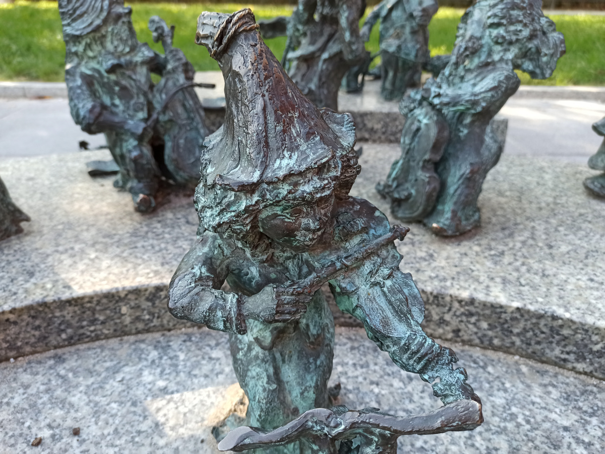 Foto zwerg Skrzypek I in Nahaufnahme