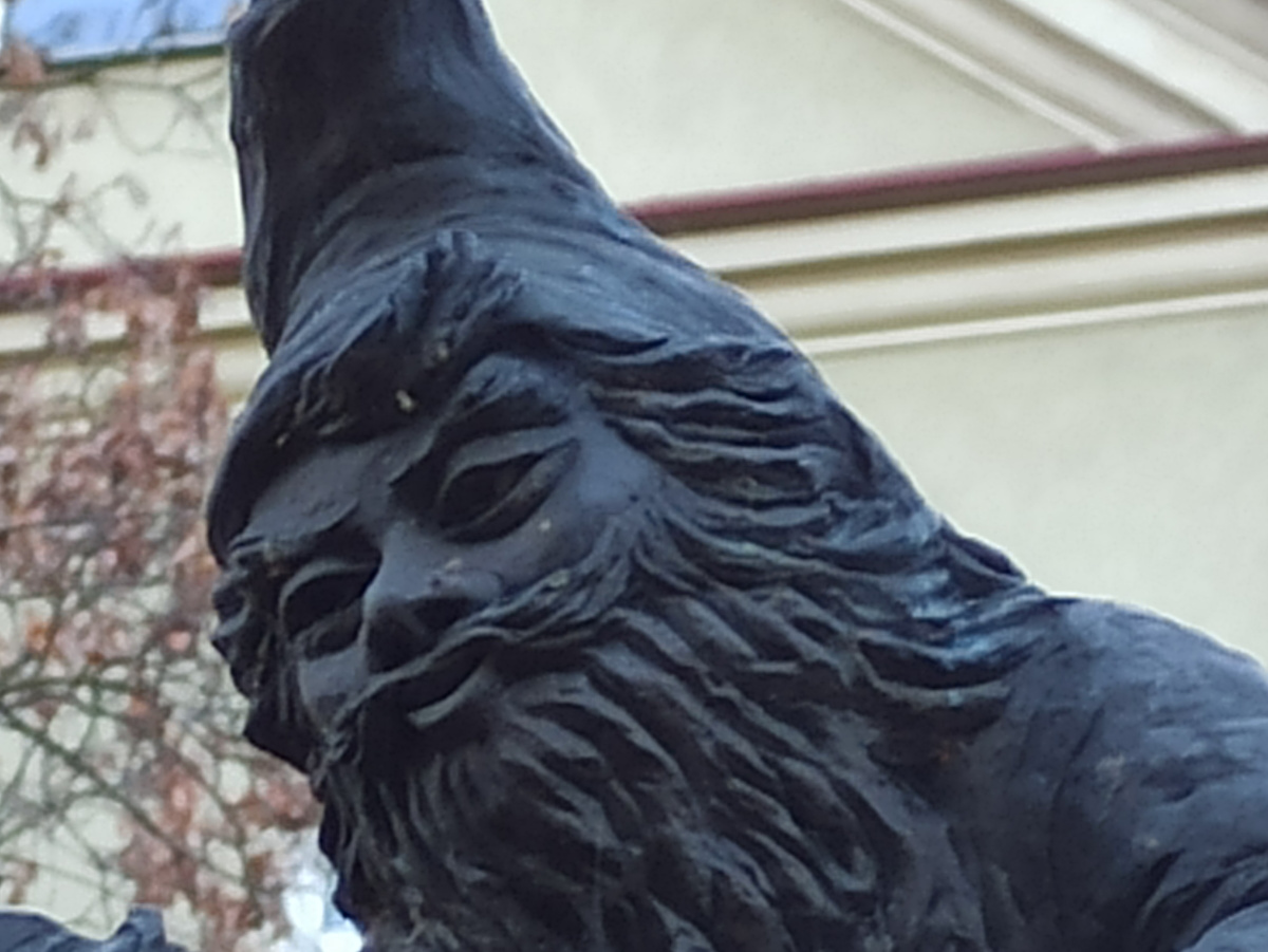 Foto zwerg Opiekunek (Opiekun) in Nahaufnahme