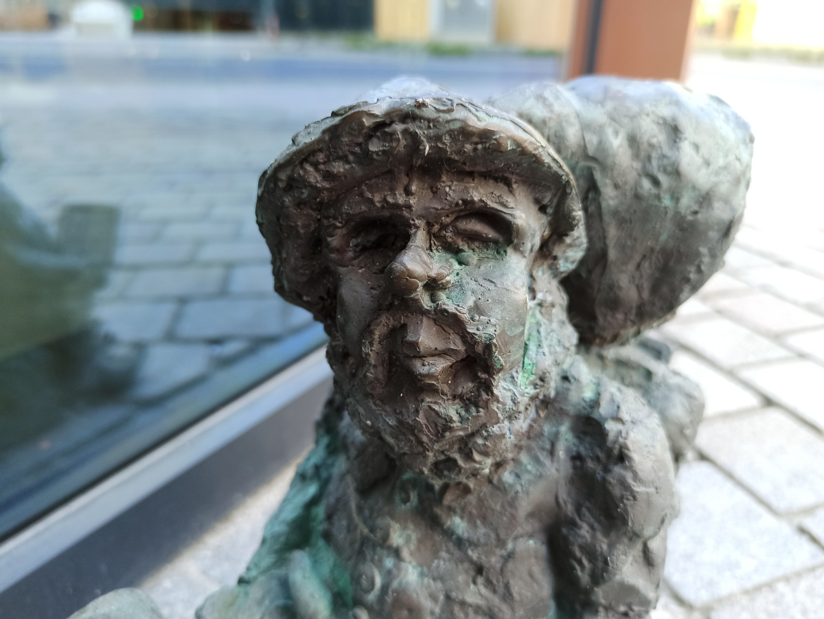 Foto zwerg Malarz in Nahaufnahme
