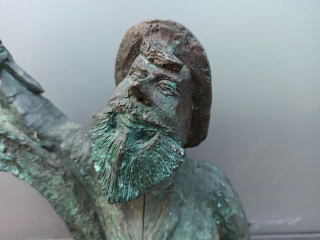Photo of the dwarf Tomcio Malarz