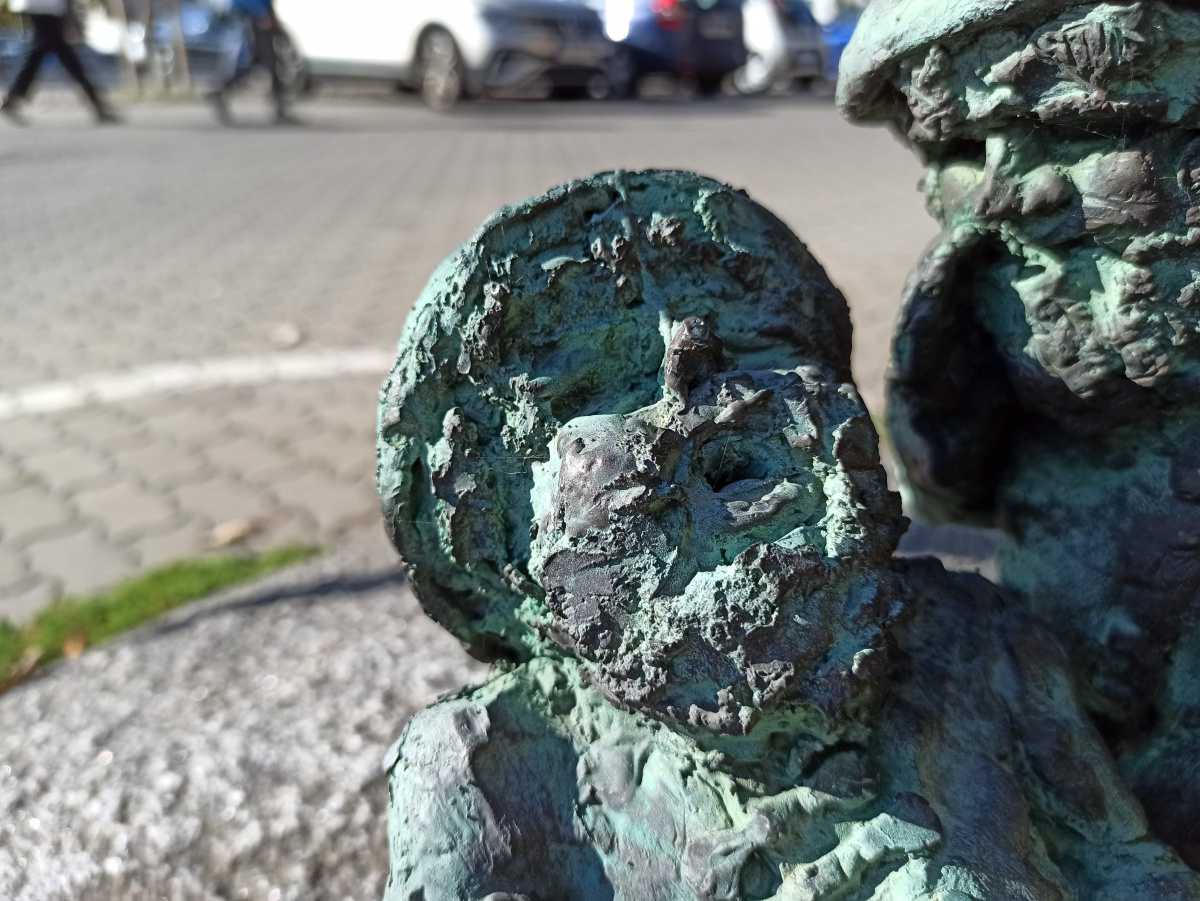 Foto zwerg Przecennik (Zakupoholik) in Nahaufnahme