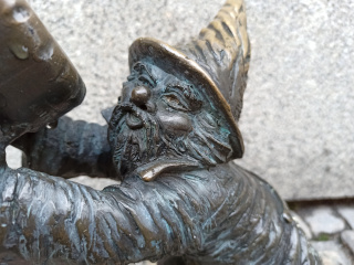 Foto eines Zwerges Ogorzałek