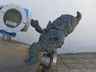 Foto eines Zwerges Hauser