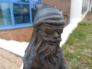 Foto eines Zwerges Łukasz