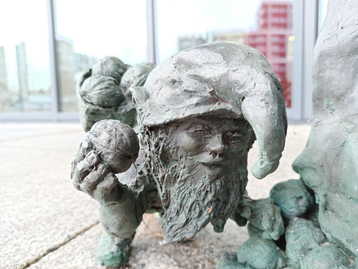 Foto zwerg Centrek (Centerer, Centruś) in Nahaufnahme