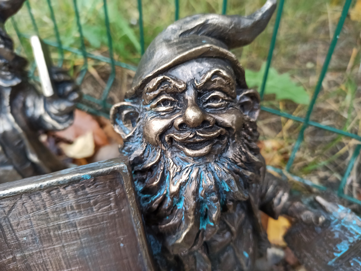 Foto zwerg Maniek in Nahaufnahme