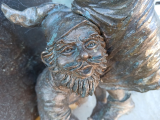 Foto eines Zwerges Psycholudek