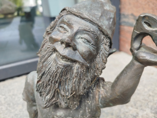 Foto eines Zwerges Merckurius