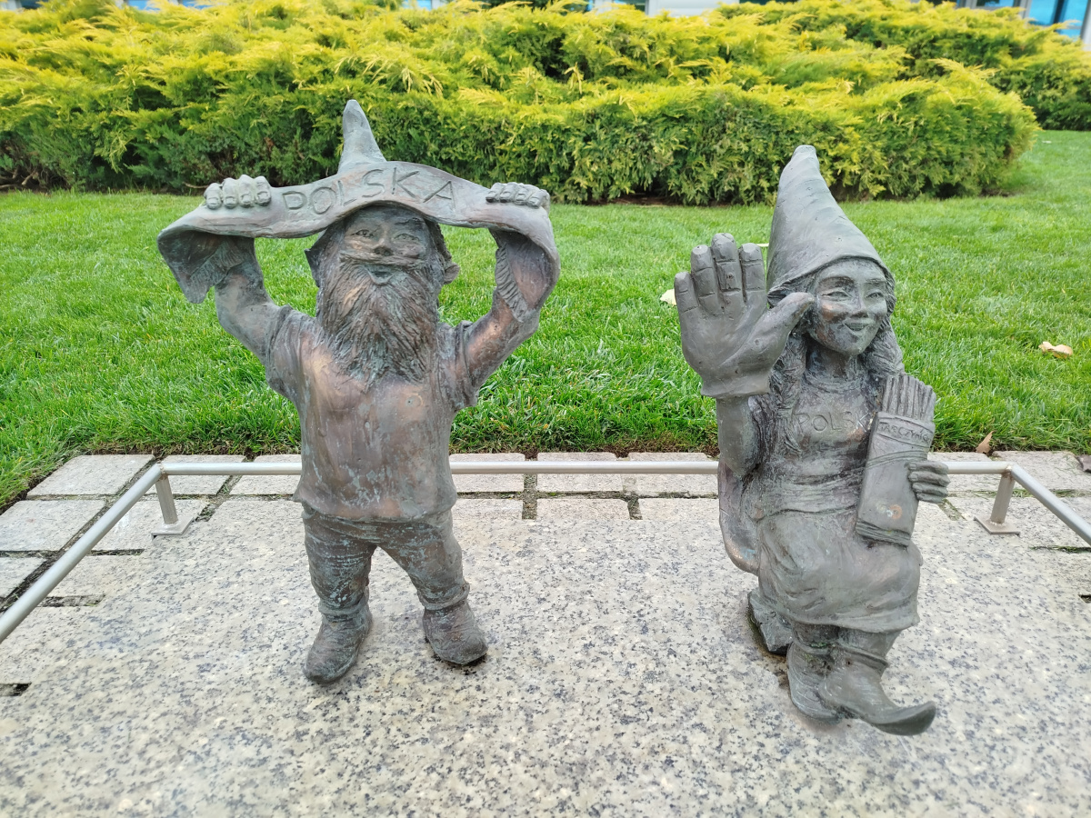 Фото гномов Wiwatek i Fanfarka