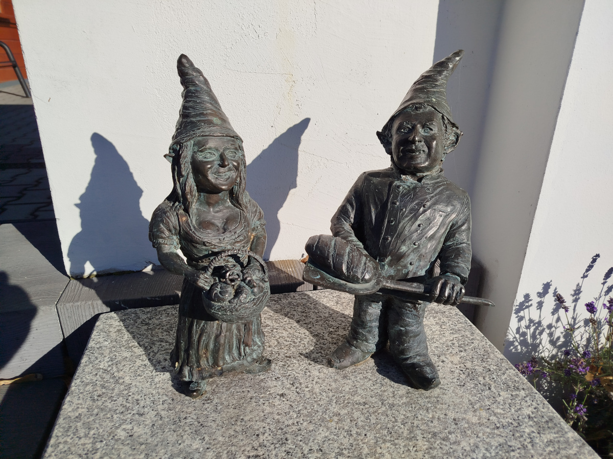 Foto zwerge Ela i Mario