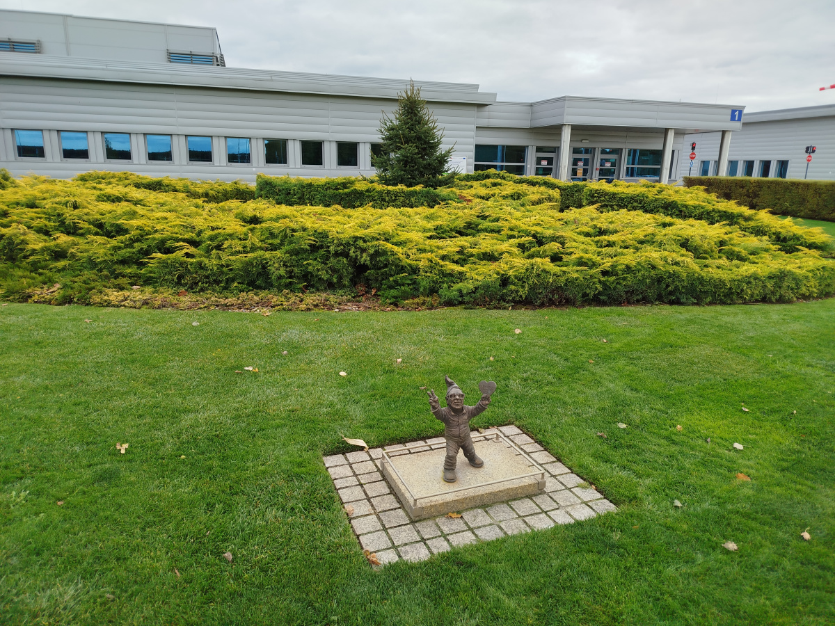 Foto vom Standort des Zwerges zwerg Jurek Owsiak