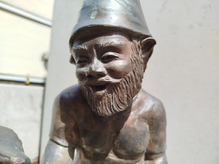 Foto eines Zwerges Czystek