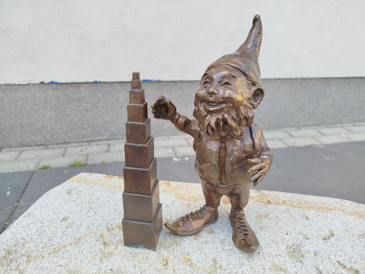 Foto zwerg Montessorek