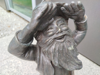 Foto eines Zwerges Energetyk Voltuś