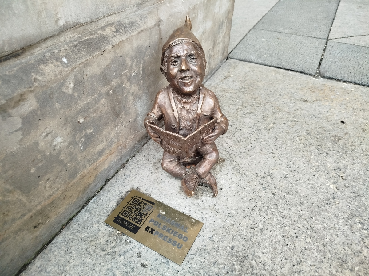 Zdjęcie krasnala Krasnal Polskiego Expressu