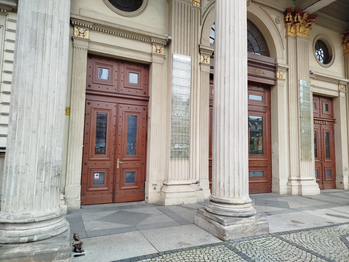 Zdjęcie lokalizacji krasnala krasnala Krasnal Polskiego Expressu