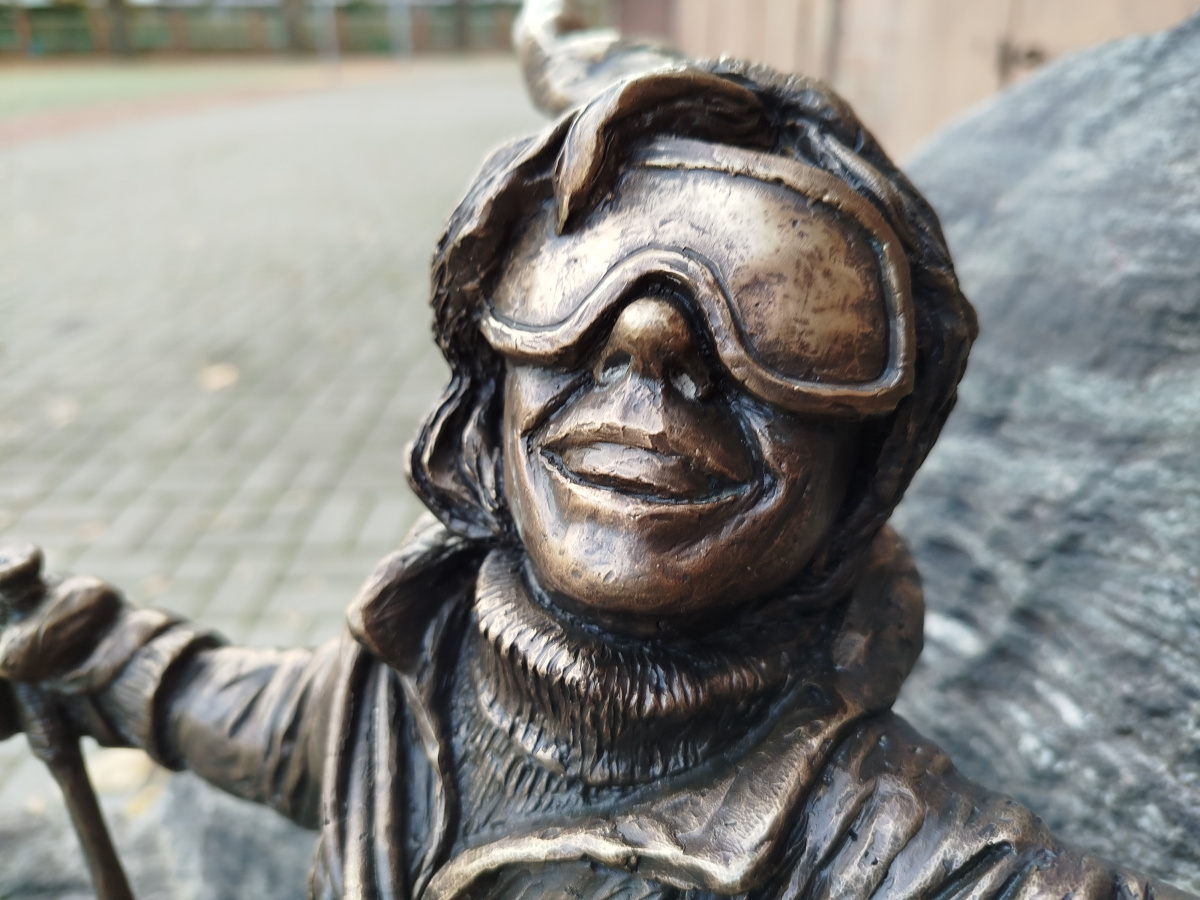 Zdjęcie krasnalki Wandzia II (Wandzia Rutkiewicz II) w zbliżeniu