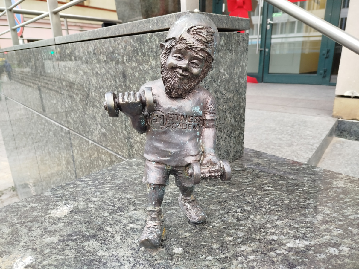 Zdjęcie krasnala Fitnessik