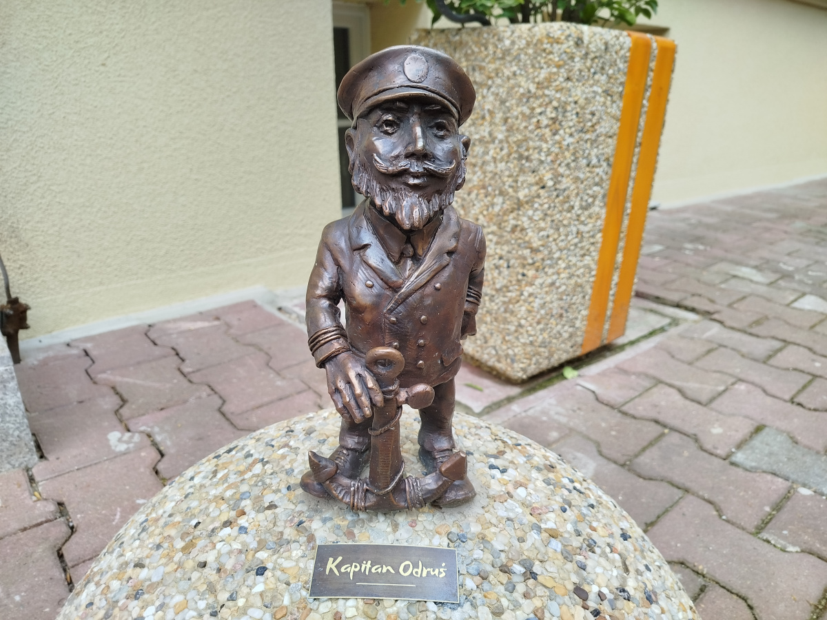Zdjęcie krasnala Kapitan Odruś