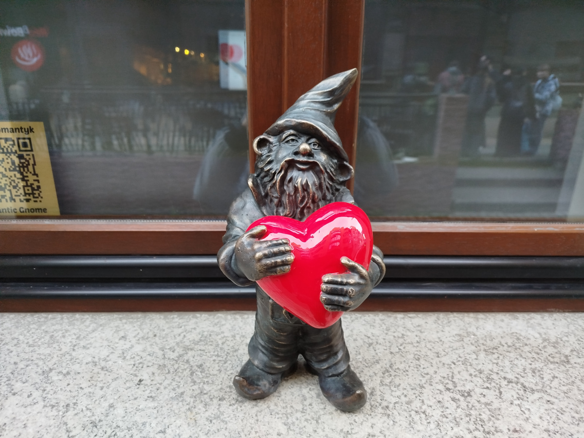 Zdjęcie krasnala Romantyk