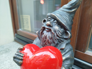 Zdjęcie krasnala Romantyk