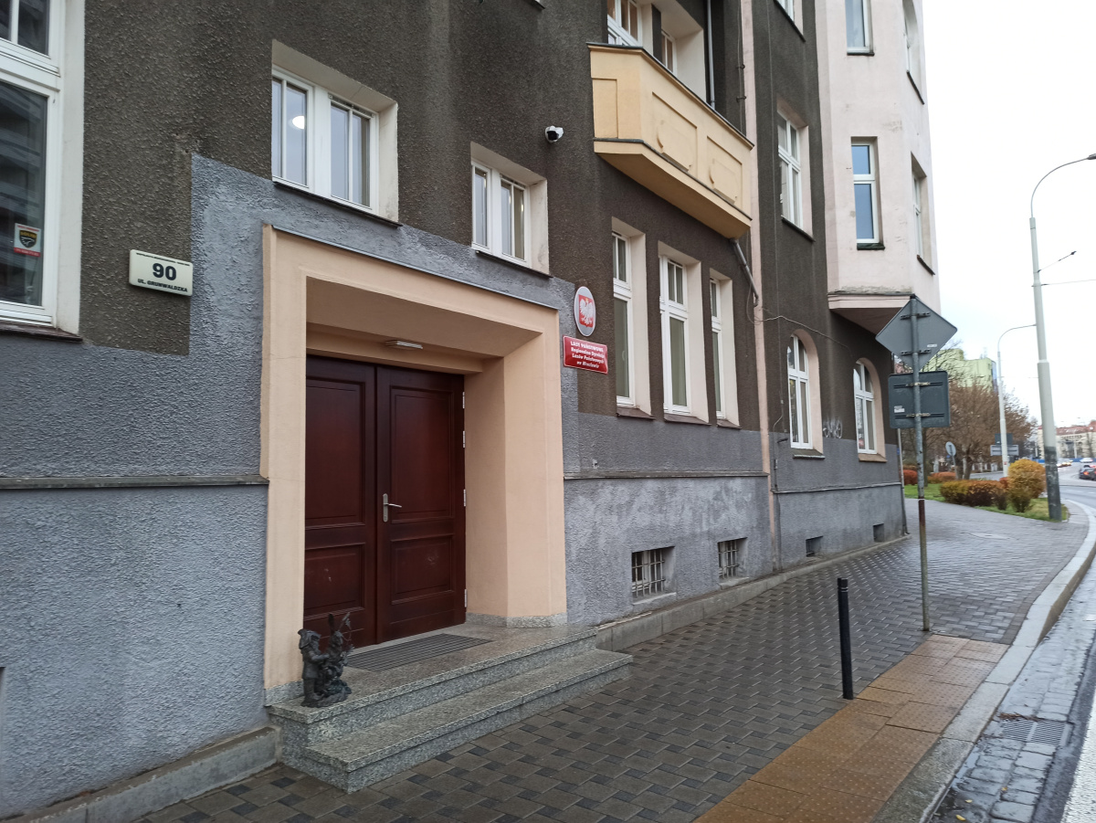 Foto vom Standort des Zwerges zwerg Leśny Krasnal z Zającem