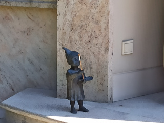 Foto eines Zwerges Malarz Piotruś