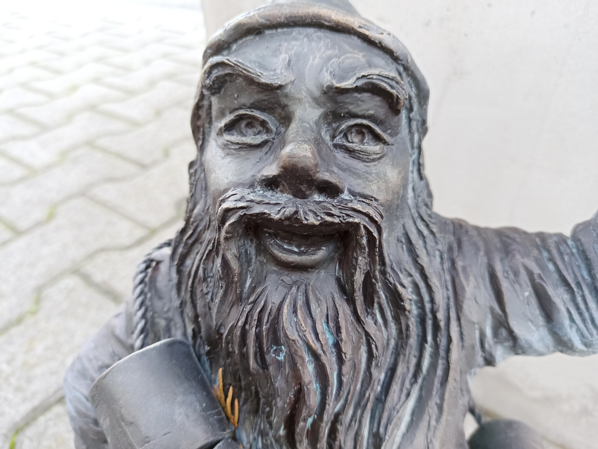 Foto zwerg Meridek (Merida) in Nahaufnahme