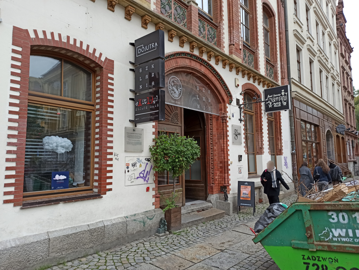Foto vom Standort des Zwerges zwerg RMFek (Słuchacz RMF)