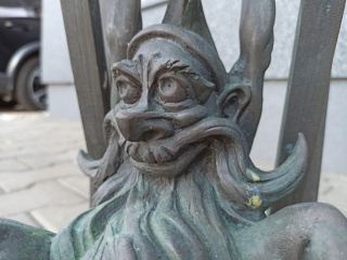 Foto eines Zwerges Siłowmir