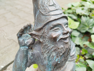 Foto eines Zwerges Słowiczek