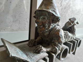 Foto eines Zwerges Cebitek