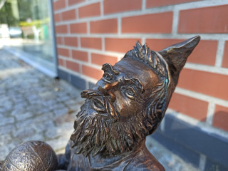 Foto eines Zwerges Eduballek