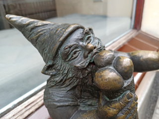 Foto eines Zwerges Bartonik