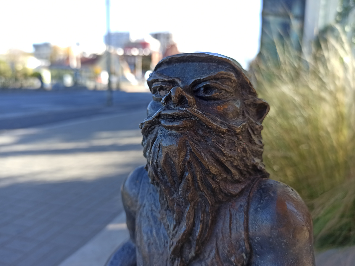 Foto zwerg Chodziarz (Johnnie Walker, Zdrowik) in Nahaufnahme