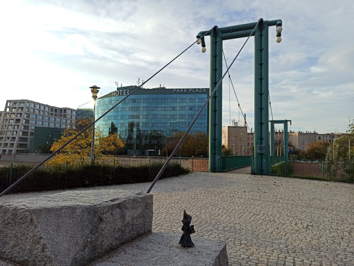 Photo of the dwarf's location of dwarves Chuścioszka i Mały Krasnal