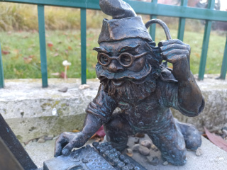 Foto eines Zwerges Cyberek