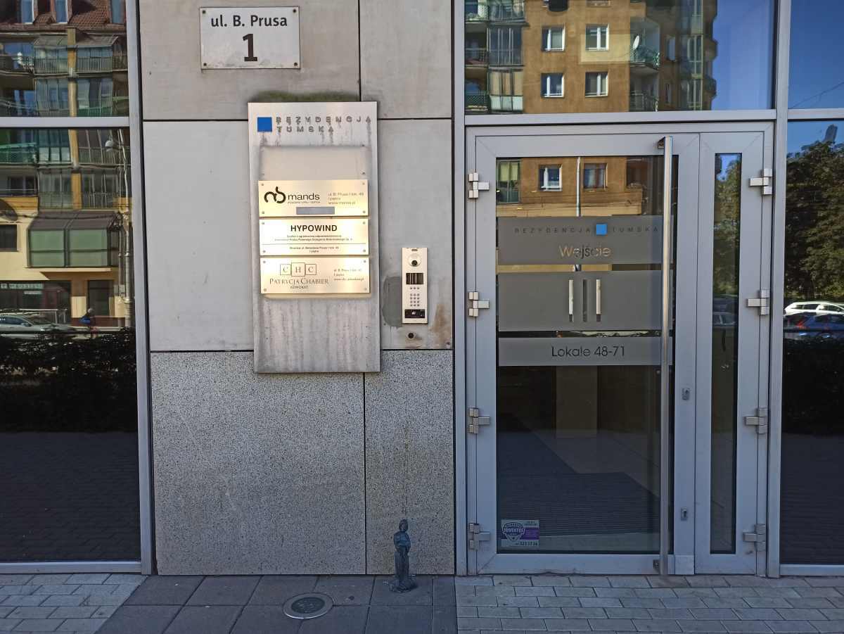 Foto vom Standort des Zwerges zwerg Adwokatka (Mecenaska)