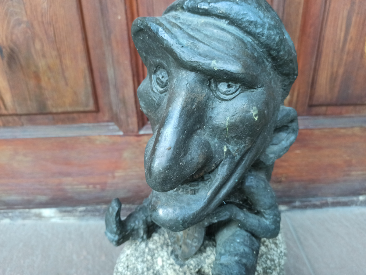 Foto zwerg Piastek in Nahaufnahme