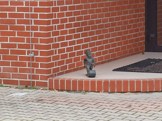 Foto eines Zwerges Przylepek