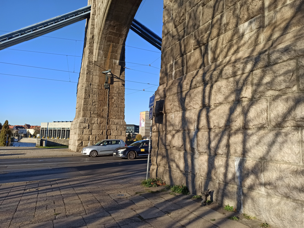 Foto vom Standort des Zwerges zwerg Solidarek Walczący