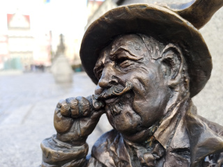 Foto eines Zwerges Stanisław Wolski