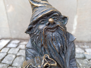 Foto eines Zwerges Suvenirek