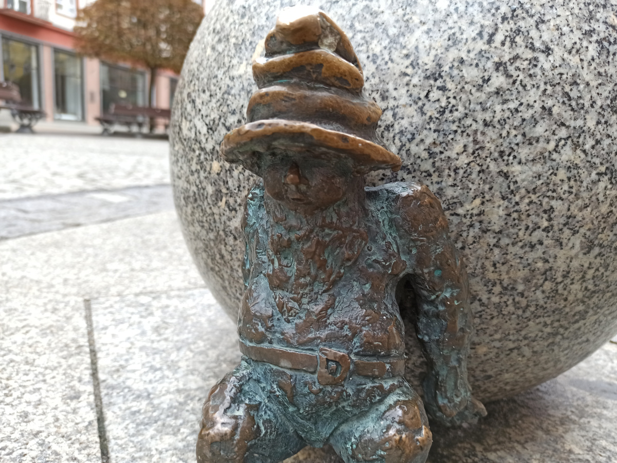 Foto zwerge Syzyfki in Nahaufnahme
