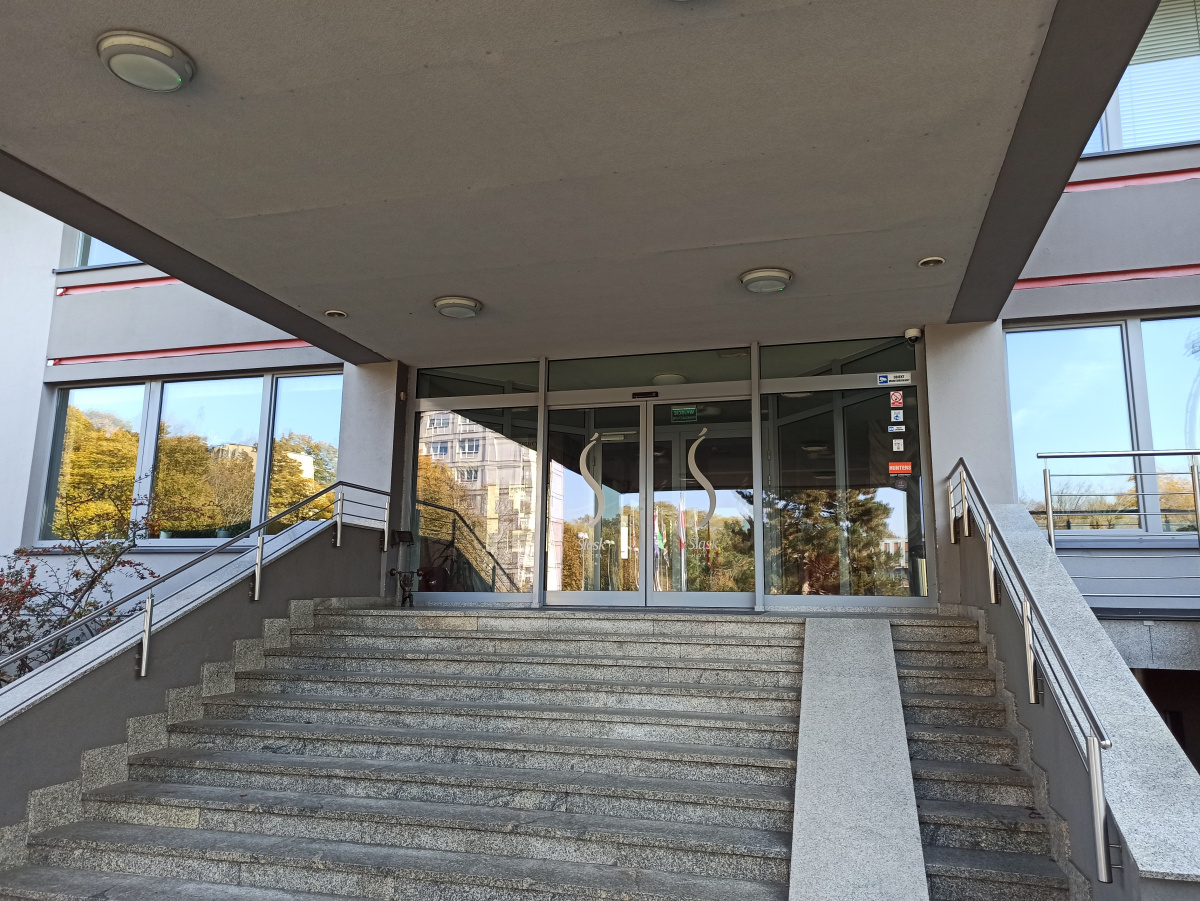 Foto vom Standort des Zwerges zwerg Sztangista (Ciężarowiec)