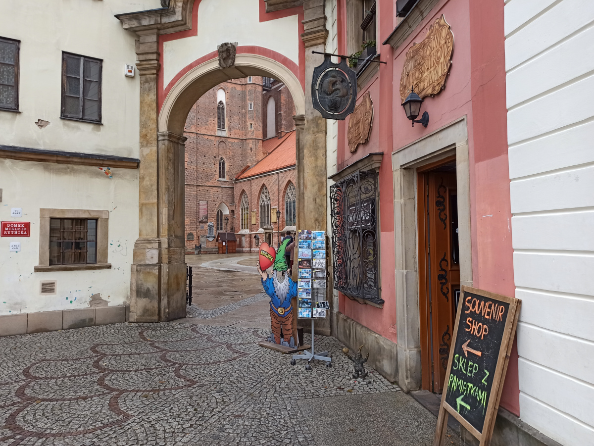 Foto vom Standort des Zwerges zwerg WrocLovek (Miłośnik)