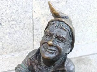 Фота гнома Wrocławiak